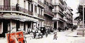 2377- Oran - Rue El- Moungar - Vue du Lycee2